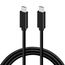 NEXONE 3.1 USB Gen2 100W 高速充電數據影像多功能傳輸線 0.5m, 黑色, 1個