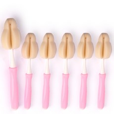 奶嘴刷, 6入, 粉色