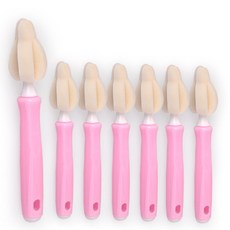 奶嘴刷, 7入, 粉色