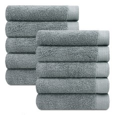 SHIRAZ 酒店毛巾 200g 40 Su Komasa, 10個, 灰色