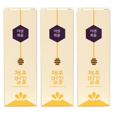 濟州野花蜂蜜液飲隨身包, 3盒, 100g