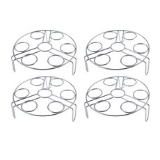 不銹鋼圓形蒸架, 17.5 x 5.5 x 4 厘米, 4個