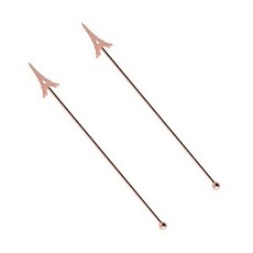 BELLE design 高級艾菲爾攪拌棒, 玫瑰金, 2個