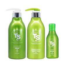 TRUST TS New Premium健髮洗髮精 500g 100g 各1瓶+Premium健髮護髮素 500ml, 1組