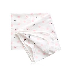 그린베베 여름 신생아용 피그 거즈 유아이불, 분홍