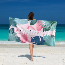 Envy 紅鶴海灘巾, 混色, 1個