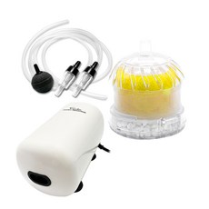 Aqua Terra 靜音制氧過濾器全套 ATPT-8070P 黃色, 1套