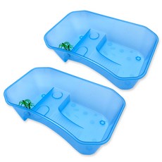 NOMOY PET Open Turtle Multihouse NX-11 藍色 40 x 23 x 13 cm, 2個