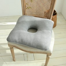 甜甜圈坐墊, 灰色