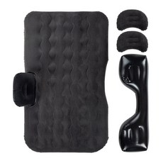 아리코 프리미엄 MOON패키지 차박 에어매트 + 분리형 롱블럭 세트, 블랙, 1세트