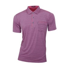 Peraus 男款正面口袋短袖高爾夫T恤 CTPT2126M0