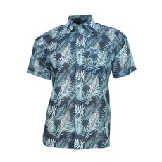 JEAN PIERRE 男士棕櫚樹熱帶短袖高爾夫襯衫 CTYJ2019M0