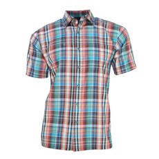 Ferra US 男款羊毛格紋短袖高爾夫襯衫 CTYJ2015M0