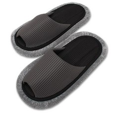 LKEY 室內拖鞋 深灰色, 1組