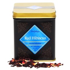 Darjeelian Red Hibiscus朱槿花茶, 40g, 2包, 1罐