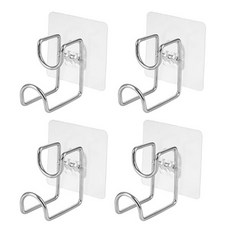 Winprice 多功能掛架, 透明+銀色, 4個