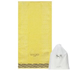 Songwol 松月 Modern Block 68 浴巾 450g 30 水 Comasa + 防塵袋, 黃色, 白色, 1組