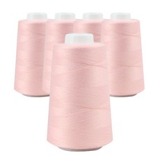 OWL 40支2股 縫紉線 5入, 印度粉, 1套