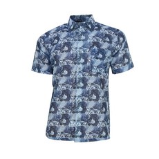 Ferra US 男士花卉圖案短袖高爾夫襯衫 CTYJ2020M0