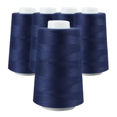 OWL 40支2股 縫紉線 5入, 海軍藍, 1套