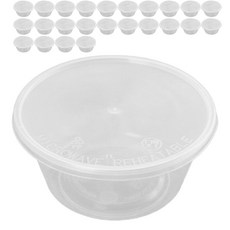 耐熱強化圓形飯盒 T-12A, 1件, 25個