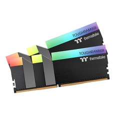 써멀테이크 DDR4 8GB PC4-32000 CL19 TOUGHRAM RGB 램 데스크탑용 블랙 2p