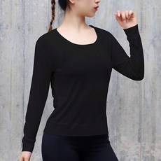 Naya Style女款瑜珈長袖T恤 A-802-2