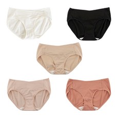 Iunique 素色簡約孕婦內褲組 5入