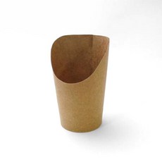 牛皮紙圓形無蓋紙盒 S號 12*7*6cm, 1件, 50個