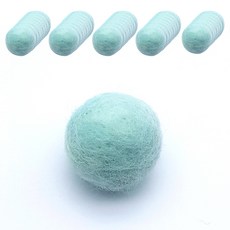 블뤼엔 모직 폼폼이, 민트, 40개