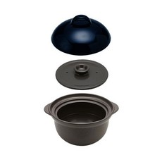 TAMAKI 雙蓋石鍋 藍色, 25.5 x 18 厘米, 1個