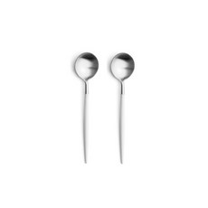 큐티폴 고아 커피 티스푼, 화이트, 2개