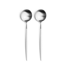 큐티폴 고아 디저트 스푼, 화이트, 2개