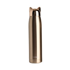 상상앤드 큐티 여우 바쿰 텀블러 대, 골드, 350ml, 1개