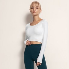 Naya Style 女款瑜珈長袖T恤 A-961-2