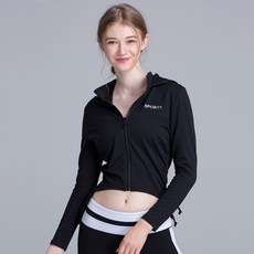 Naya Style 女款瑜珈拉鍊外套 A-709-1