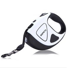 QQPETS Qqpets 叮咚 Pet pet LED 自動牽引繩, 白色的