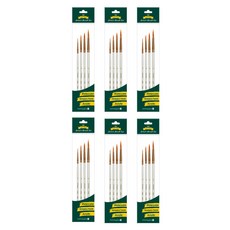 Morning Glory 4500 藝術家筆刷 4 件套, 1號、3號、5號、7號, 6組