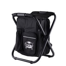 가팡 낚시 의자 FICH00304, 블랙, 1개