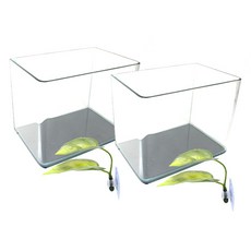 YP圓形迷你倉鼠屋 DG-22B 2入+水族箱清爽Beta床墊 2入, 混色