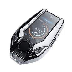 Ants Safety BMW 螢幕貼合汽車鑰匙殼, 銀色, BMW 類型