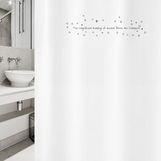 樹叢浴簾 復古風格 vsc 06 S 1520 x 1880 mm + 不鏽鋼掛勾組, 1套