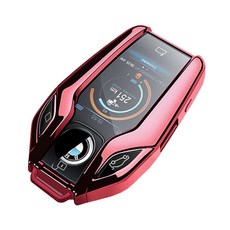 앤티스 세이프티 BMW 디스플레이 밀착 자동차 키케이스, 핑크, BMW 타입