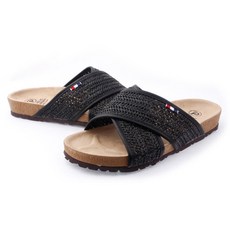 PUBLIC GARDEN 男性Lef舒適酷X拖鞋, 黑色, 265