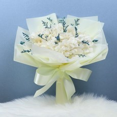 HARUZEST 保鮮繡球花花束, 白色