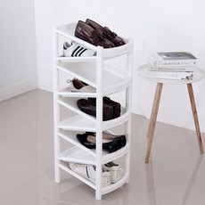 Roomt Z字型9層鞋架 白色, 1個