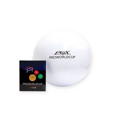 프로월드컵 LED 신비 비치볼, 39cm, 흰색, 1개