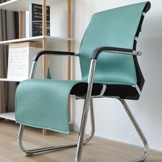 마켓A 썸머 사무실 의자 등받이 쿨매트, 그린