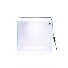 MOBYDICK 30 Cube Elegance 超白魚缸 + 底部墊 + 300 照明 MB-300S 套組, 單一顏色, 1個