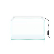 安粉色45超薄玻璃魚缸+燈箱AP-450S套組, 白色的
